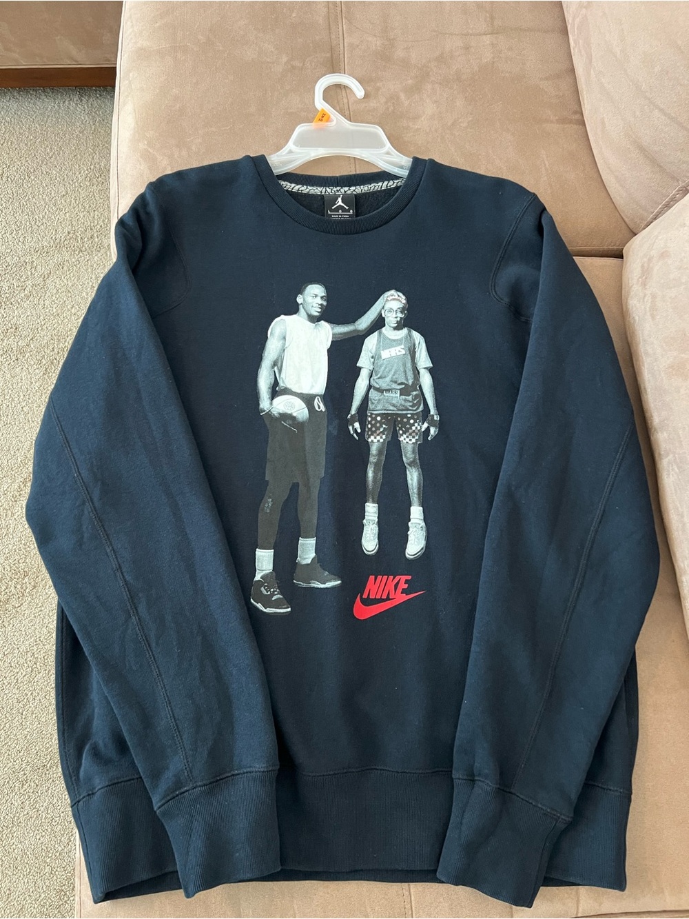 Nike Jordan Men’s Spike Lee Best on Earth Crewneck Sweatshirt